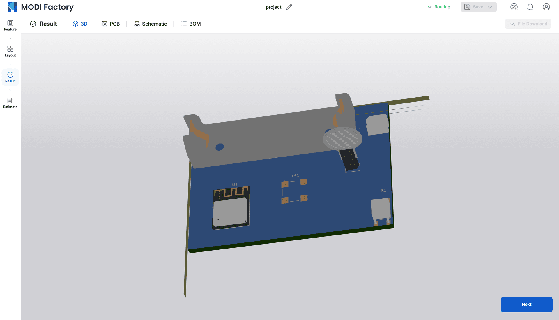 웹기반 PCB 기판 제작 플랫폼